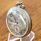 1925 ILLINOIS Time King Pocket Watch Size 12s 17 Jewels Grade 405 U.S.A. Made Art Deco Watch