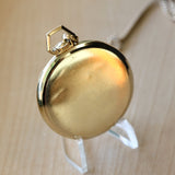 1940s LYCEUM Pocket Watch 17 Jewels 14K GOLD Vintage Swiss Made Watch