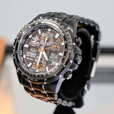 CITIZEN Promaster Skyhawk A-T Wristwatch Radio Controlled Eco-Drive “Black Eagle” JY0005-50E