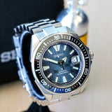 2020 SEIKO Prospex Save the Ocean Special Edition “Manta Ray” Automatic Wristwatch Diver’s Watch Ref. SRPE33