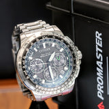 CITIZEN Promaster Navihawk GPS Satellite Wave Wristwatch Eco-Drive Chronograph Watch CC9030-51E