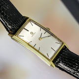 1965 OMEGA Jumbo Tank Wristwatch Ref. 111.016 Swiss Made 17 Jewels Cal. 620 Vintage Watch
