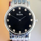 BULOVA Diamond Collection Dress Watch Ref. C835133 Quartz Wristwatch