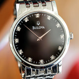 BULOVA Diamond Collection Dress Watch Ref. C835133 Quartz Wristwatch