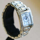 Ladies BRIGHTON "Turin" Watch Solid Silver and Swarovski Crystals Wristwatch