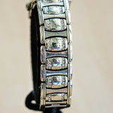 Ladies BRIGHTON "Turin" Watch Solid Silver and Swarovski Crystals Wristwatch