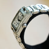 Ladies BRIGHTON "Turin" Watch Solid Silver and Swarovski Crystals Wristwatch
