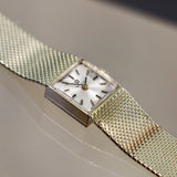 1968 OMEGA Ladies Dress Wristwatch 14K Yellow GOLD Ref. AA8927 Cal. 484 Vintage Watch