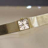 1968 OMEGA Ladies Dress Wristwatch 14K Yellow GOLD Ref. AA8927 Cal. 484 Vintage Watch