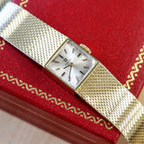 1968 OMEGA Ladies Dress Wristwatch 14K Yellow GOLD Ref. AA8927 Cal. 484 Vintage Watch