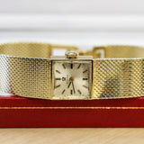 1968 OMEGA Ladies Dress Wristwatch 14K Yellow GOLD Ref. AA8927 Cal. 484 Vintage Watch