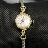 1964 OMEGA Ladies Cocktail Wristwatch 14K Yellow GOLD Cal. 484 Vintage Watch Octagonal Case and Fancy Lugs