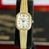 Vintage JULES JURGENSEN Ladies Wristwatch 6397 Quartz Watch - In Box & Papers!