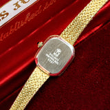 Vintage JULES JURGENSEN Ladies Wristwatch 6397 Quartz Watch - In Box & Papers!