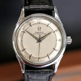 1947 OMEGA Automatic Watch Ref. 2582-3C Cal. 351 Bumper Self-Winding Wristwatch - All SS