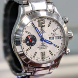 BALL Engineer Master II Telemeter Chronograph Automatic Watch Ref. CM1020C Original Ball S.S. Bracelet