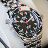 GEVRIL Hudson Yards Automatic Diver Watch Model 48800 - Display Back - BOX & Papers!