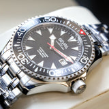 GEVRIL Hudson Yards Automatic Diver Watch Model 48800 - Display Back - BOX & Papers!