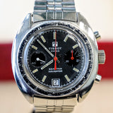 1970s TISSOT Seastar Navigator Chronograph Watch Ref. 40522 Cal. Valjoux 7734 Wristwatch - Original Bracelet