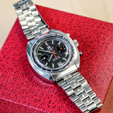 1970s TISSOT Seastar Navigator Chronograph Watch Ref. 40522 Cal. Valjoux 7734 Wristwatch - Original Bracelet