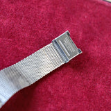 Vintage WITTNAUER Watch Cushion Case & Original Mesh Bracelet Swiss Made Wristwatch