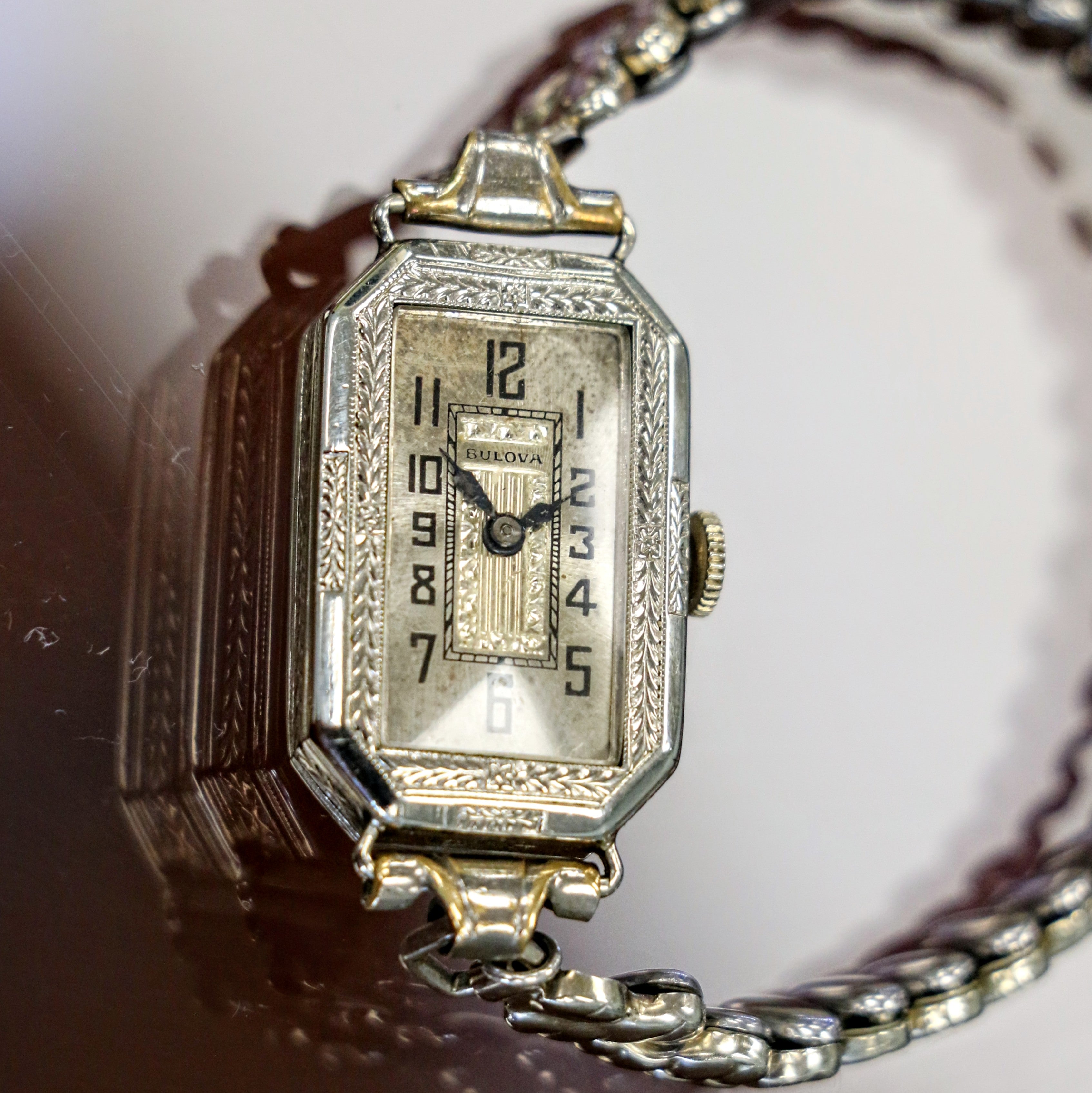 BULOVA 1926 Baroness Ladies Wristwatch Cal. 6AF 15 Jewels Art Deco Wat ...