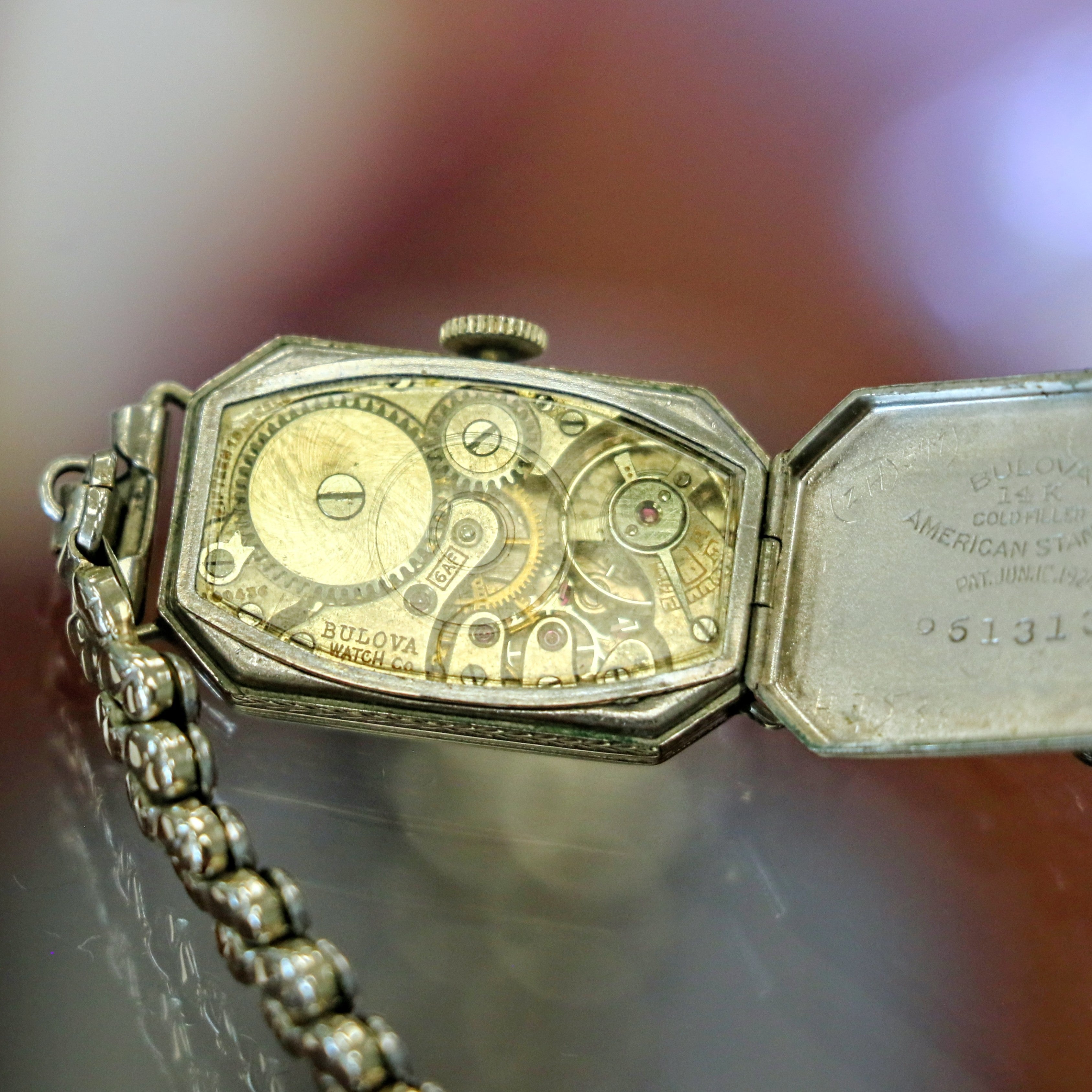 BULOVA 1926 Baroness Ladies Wristwatch Cal. 6AF 15 Jewels Art Deco Wat ...