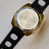NOS Vintage Erotic Mechanical Watch "TIME TO F--K" Cushion Case Wristwatch
