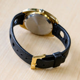 NOS Vintage Erotic Mechanical Watch "TIME TO F--K" Cushion Case Wristwatch