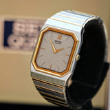 1994 SEIKO Quartz Dress Watch Two-Tone Case & Bracelet 