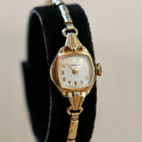 1970 CARAVELLE Wristwatch by Bulova 17 Jewels Cal. 0162 Ladies Cocktail Watch