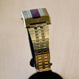 1977 BULOVA Computron Wristwatch Vintage Digital LED Watch CELL 228 - All Original