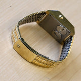 1977 BULOVA Computron Wristwatch Vintage Digital LED Watch CELL 228 - All Original