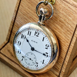1904 ELGIN B.W. Raymond 18s Pocket Watch 19 Jewels Grade 240 1st Generation