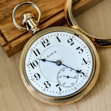 1904 ELGIN B.W. Raymond 18s Pocket Watch 19 Jewels Grade 240 1st Generation