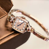 1941 ELGIN De Luxe Ladies Watch 17 Jewels Grade 617 U.S.A. Wristwatch - 10K Rose G.F.