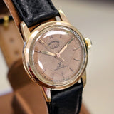 Vintage EAGLE WINGS Shockprotecter Watch 17 Jewels Cal. FE 8020 Rose Gold Tone Swiss Wristwatch
