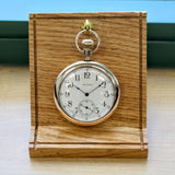 1907 WALTHAM Pocket Watch 12s Openface 7 Jewels Grade 210 14K Yellow GF