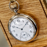 1907 WALTHAM Pocket Watch 12s Openface 7 Jewels Grade 210 14K Yellow GF