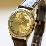1966 BULOVA Accutron "412" Wristwatch 15 Jewels Cal. 214 Tunning Fork 10K G.F. Watch