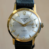 Vintage VOUMARD Wristwatch Swiss 17 Jewels Cal. AS 1803  Date Indicator Watch