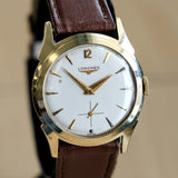 1954 LONGINES Watch 17 Jewels Ref. 2117 Cal. 23Z  Vintage 14K GOLD Wristwatch