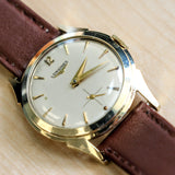 1954 LONGINES Watch 17 Jewels Ref. 2117 Cal. 23Z  Vintage 14K GOLD Wristwatch