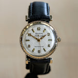 1960 BULOVA 23 "TAW" Automatic Watch 23 Jewels Cal. 10BZACTextured Dial Fancy Lugs & Case