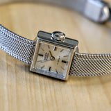 1950's GRUEN Precision Ladies Watch Cal. 258R 17 Jewels Swiss Wristwatch - Mesh Bracelet