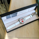 NOS J&S Joshua & Sons Automatic Watch Ref. JS-03-08 Triple Zone Time Wristwatch - In Box
