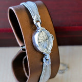 1962 OMEGA Ladies Cocktail Wristwatch 14K White GOLD Ref. A5692 Cal. 483 Vintage Watch
