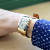 1938 GRUEN EXTREME Curvex Precision Commodore Driver's Ristside Vintage Watch