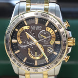 CITIZEN PCAT Watch Perpetual Calendar Ref. AT4004-52E Radio Controlled Eco-Drive Wristwatch
