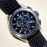 CITIZEN Proximity Eco-Drive Watch AT7030-05E Perpetual Calendar Chronograph Bluetooth Wristwatch